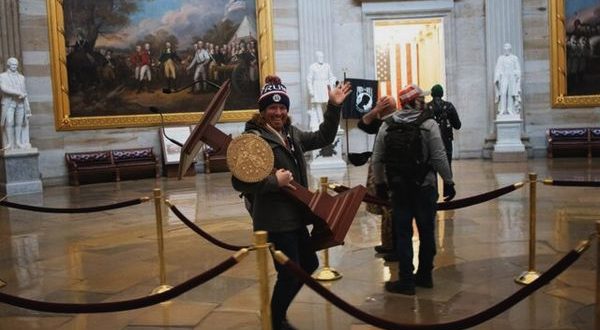 بیانیه ترامپ درباره ی حوادث کنگره